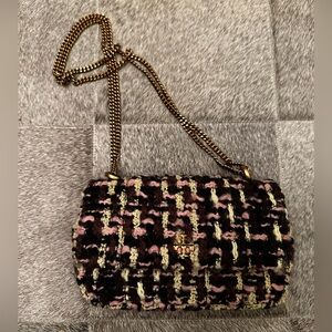 Tory Burch Small Kira Tweed Convertible Shoulder Bag